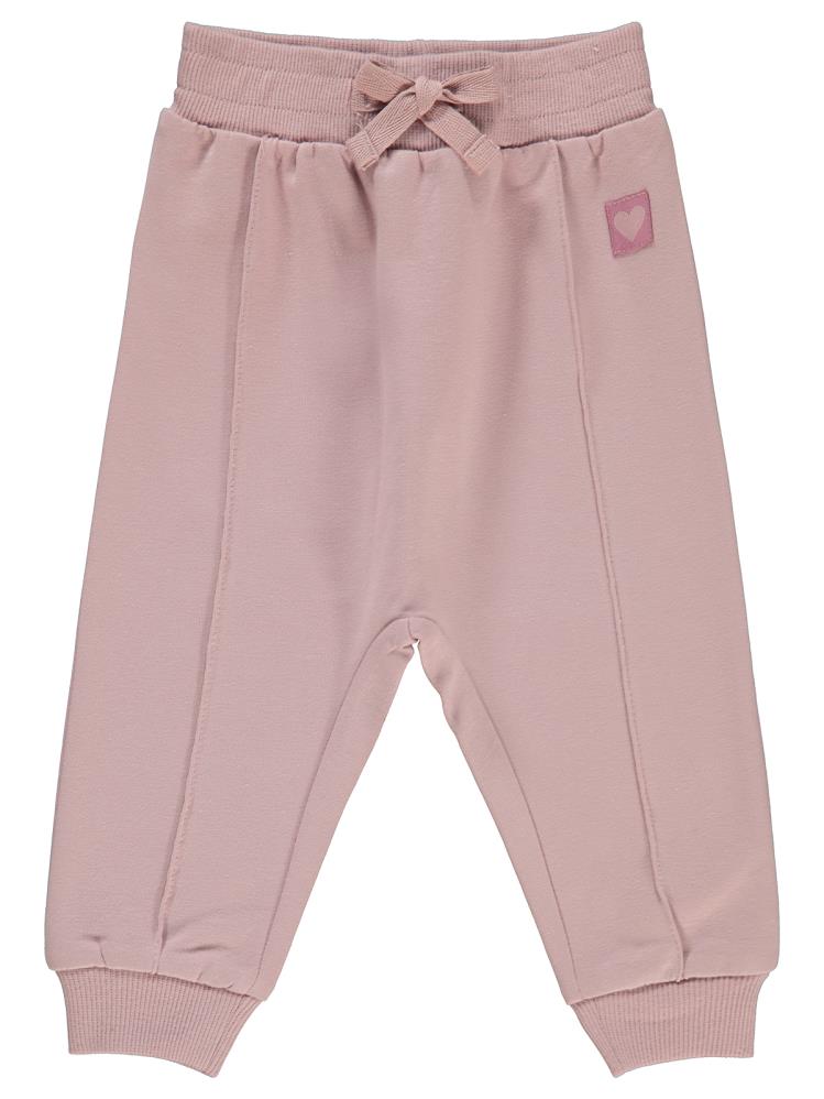 Civil Baby Civil Basic Kalp Etiketli 6-18 Ay Eşofman Altı - Lila