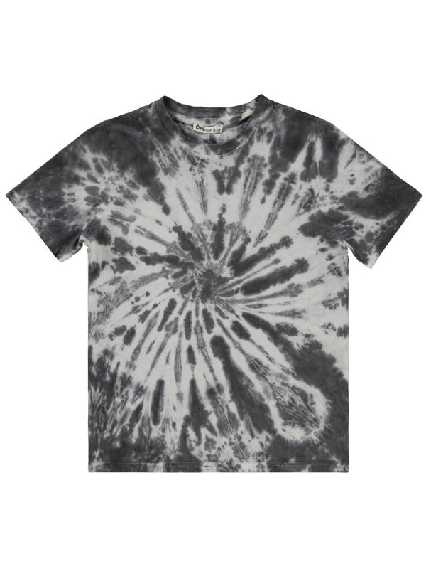 Civil Boys Batik Yıkama 10-13 Yaş Tişört - Siyah