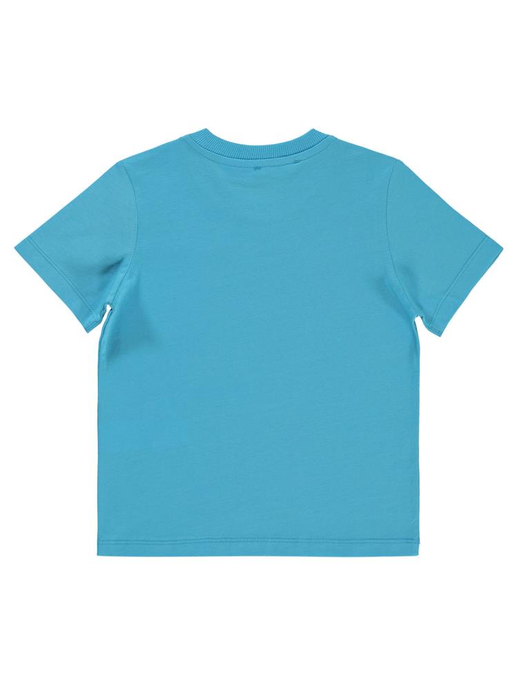 Tom And Jerry Baskılı 2-5 Yaş Tişört - Mavi