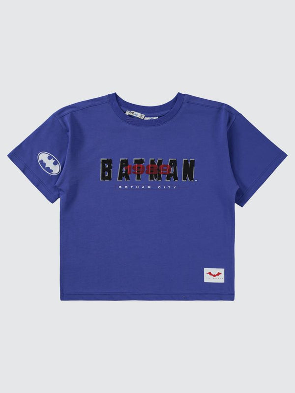 Batman Batman Baskılı 6-9 Yaş Tişört - Mavi