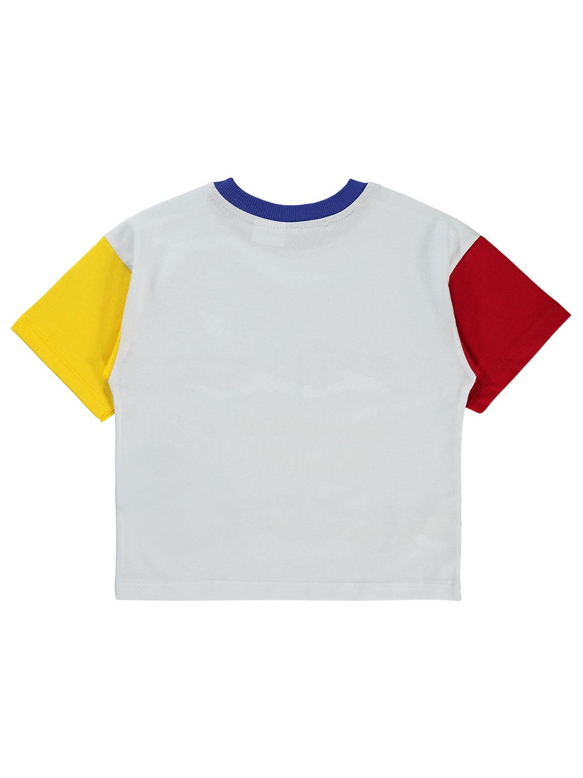 Harry Potter Hogwarts Baskılı 2-5 Yaş Tişört - Beyaz