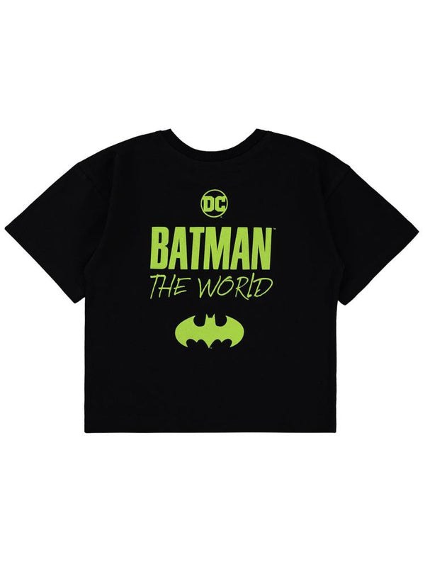 Batman Baskılı 2-5 Yaş Tişört - Siyah