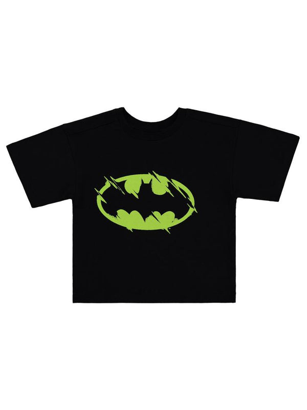 Batman Baskılı 2-5 Yaş Tişört - Siyah