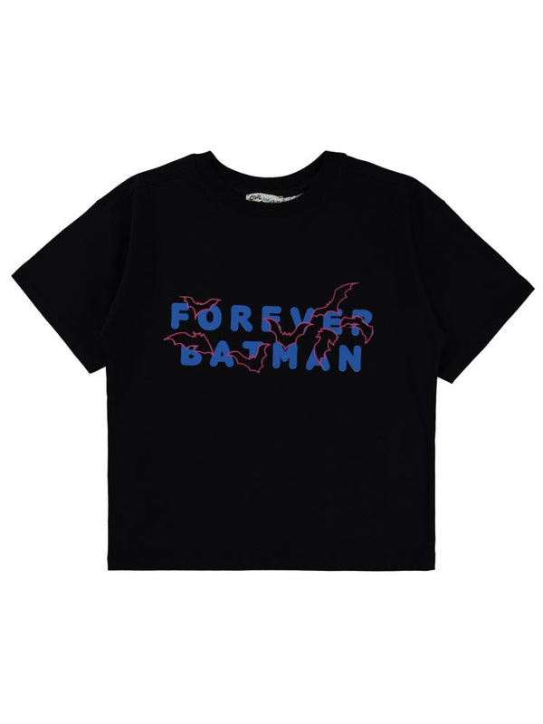 Batman Forever Baskılı 6-9 Yaş Tişört - Siyah