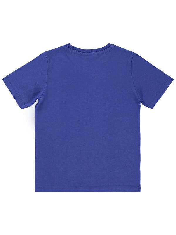 Süperman Logolu 10-13 Yaş Tişört - Mavi