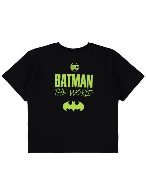 Batman Baskılı 6-9 Yaş Tişört - Siyah