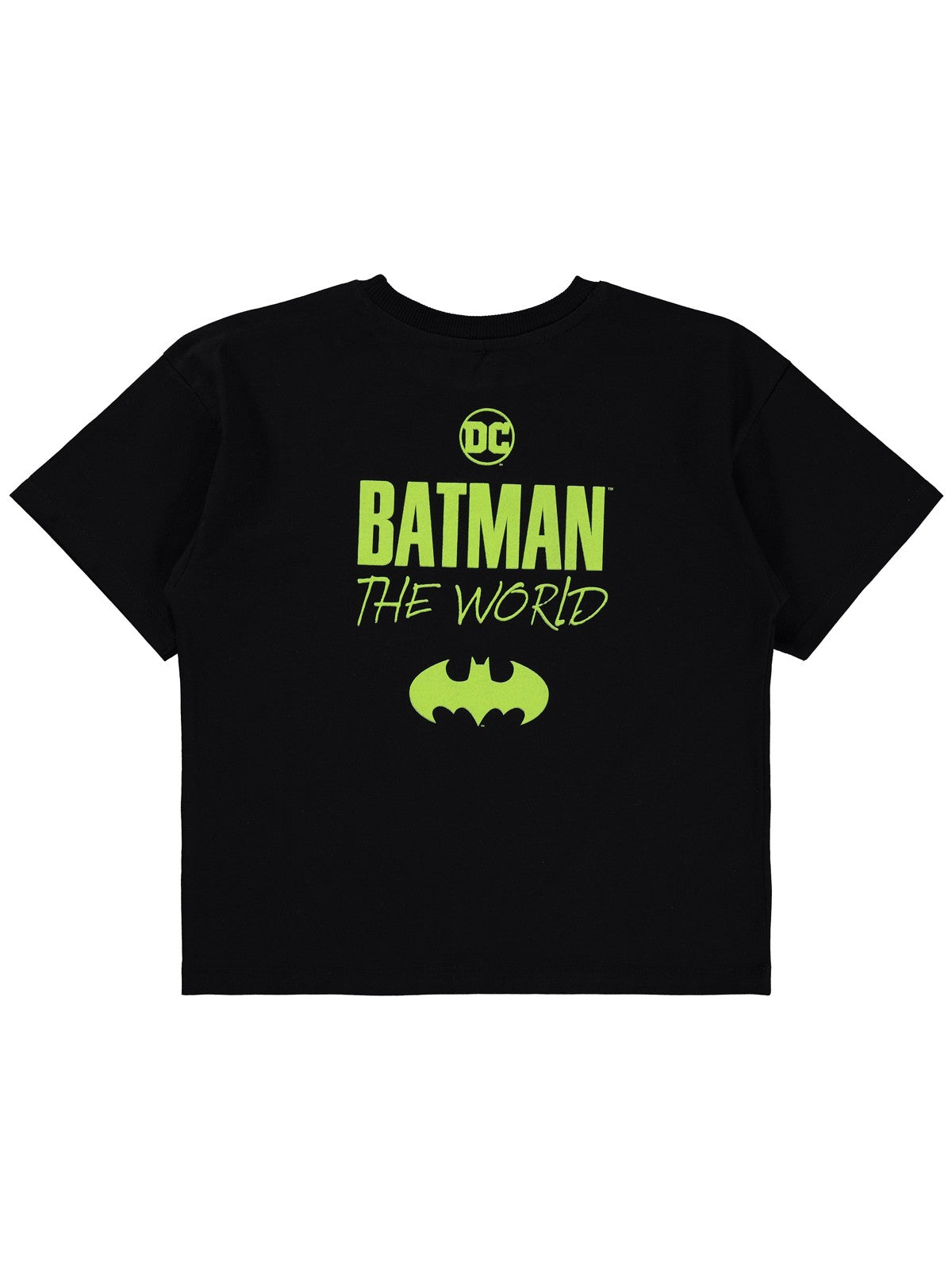 Batman Baskılı 6-9 Yaş Tişört - Siyah