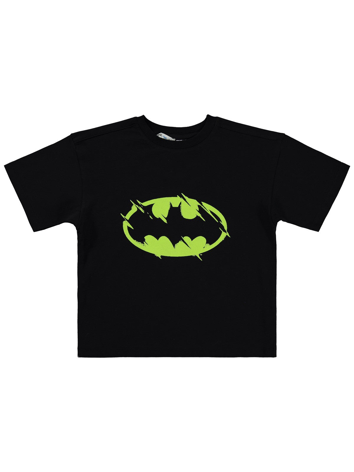 Batman Baskılı 6-9 Yaş Tişört - Siyah