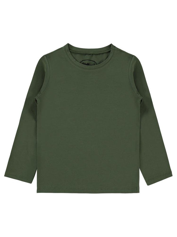 Civil Boys Basic 6-9 Yaş Sweatshirt - Haki