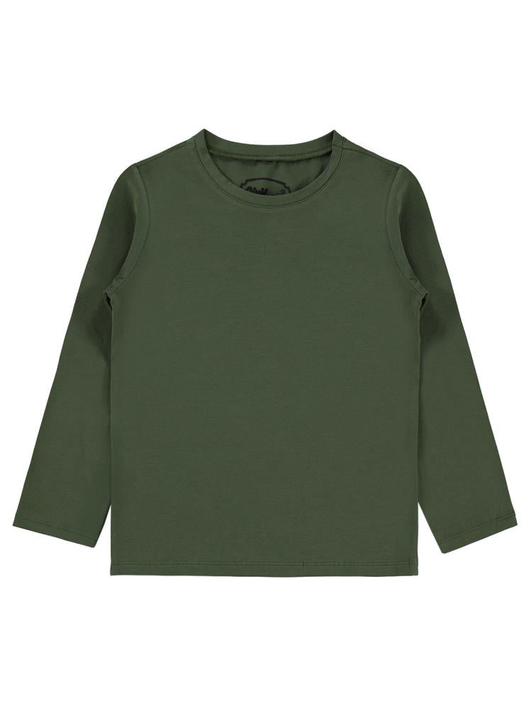 Civil Boys Basic 6-9 Yaş Sweatshirt - Haki
