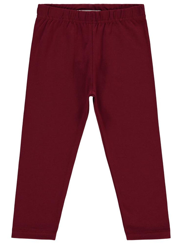 Civil Girls Basic 2-5 Yaş Tayt - Bordo