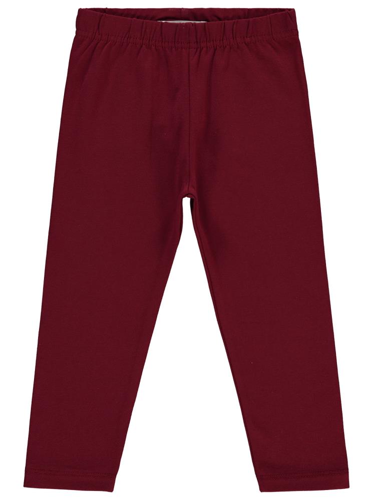 Civil Girls Basic 2-5 Yaş Tayt - Bordo