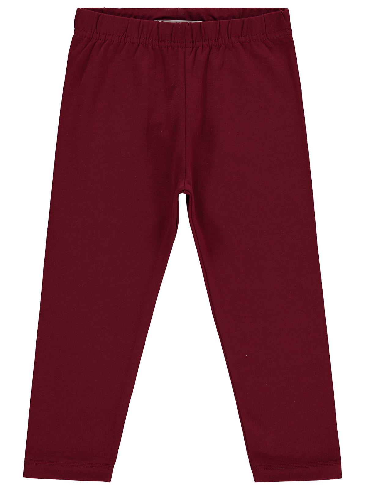 Civil Girls Basic 2-5 Yaş Tayt - Bordo