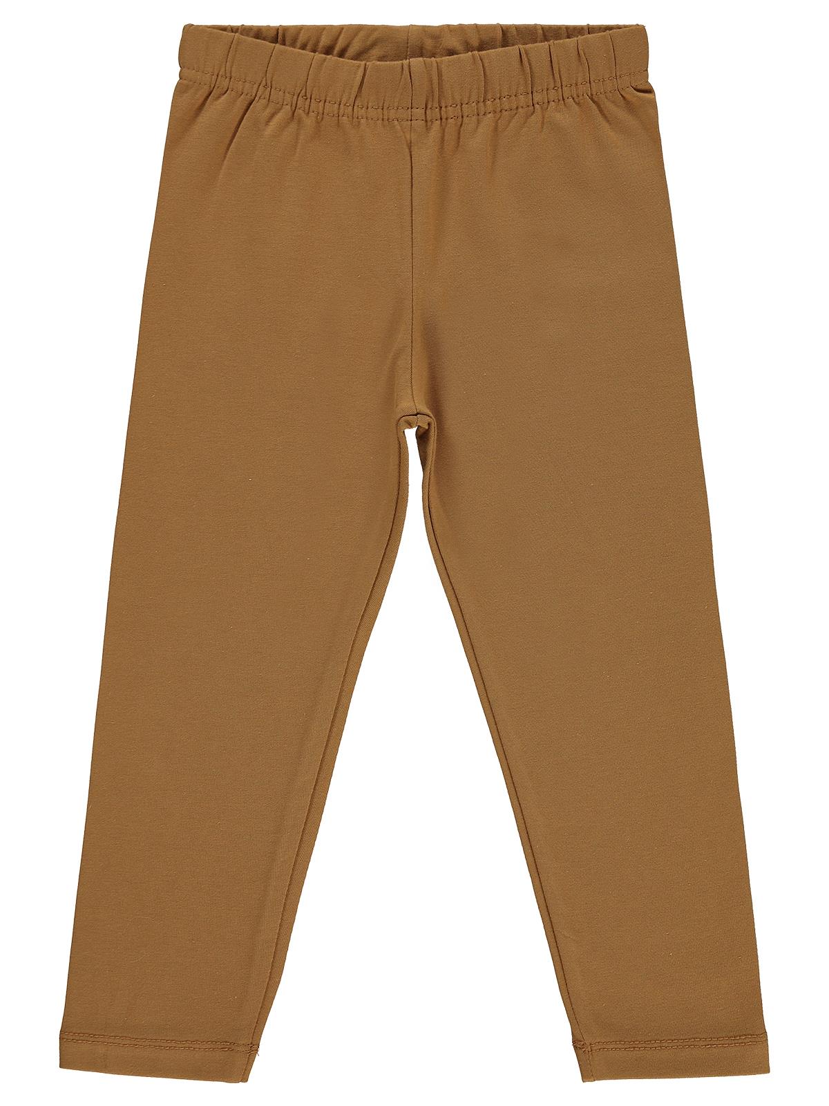 Civil Girls Basic 2-5 Yaş Tayt - Kahverengi
