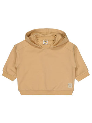 Civil Baby Civil Basic Timeless Kapüşonlu 6-18 Ay Sweatshirt - Kahverengi
