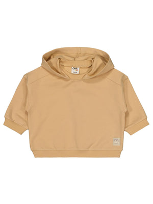 Civil Baby Civil Basic Timeless Kapüşonlu 6-18 Ay Sweatshirt - Kahverengi