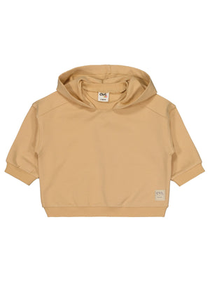 Civil Baby Civil Basic Timeless Kapüşonlu 6-18 Ay Sweatshirt - Kahverengi