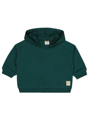 Civil Baby Civil Basic Timeless Kapüşonlu 6-18 Ay Sweatshirt - Yeşil
