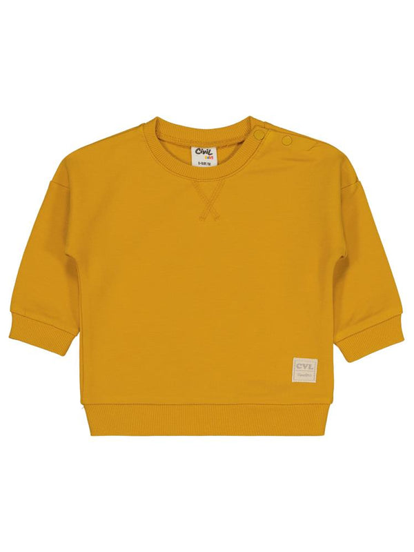 Civil Baby Civil Basic Timeless 6-18 Ay Sweatshirt - Hardal