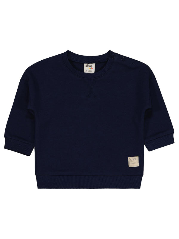 Civil Baby Civil Basic Timeless 6-18 Ay Sweatshirt - Lacivert