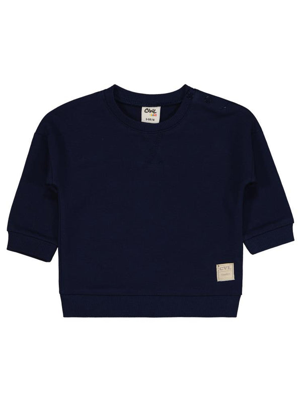 Civil Baby Civil Basic Timeless 6-18 Ay Sweatshirt - Lacivert