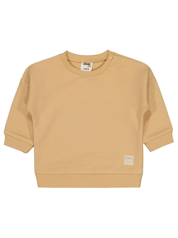 Civil Baby Civil Basic Timeless 6-18 Ay Sweatshirt - Kahverengi