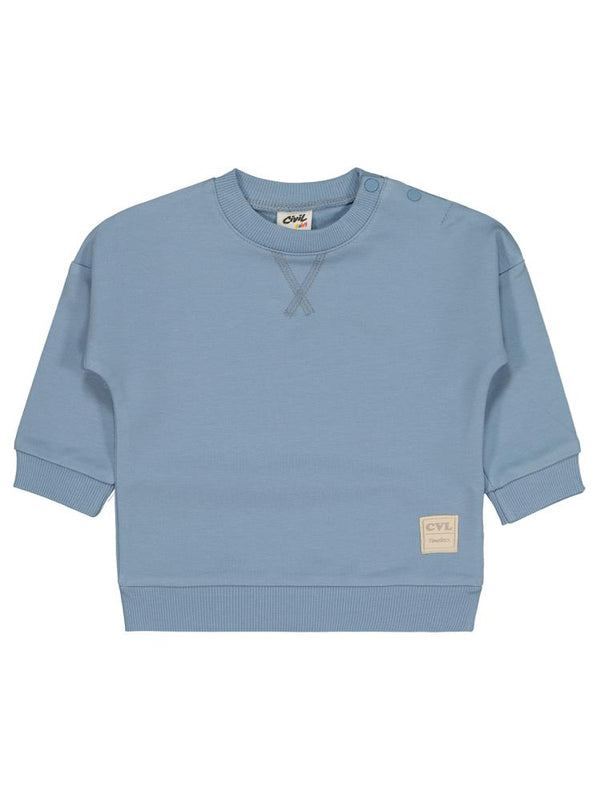 Civil Baby Civil Basic Timeless 6-18 Ay Sweatshirt - Mavi