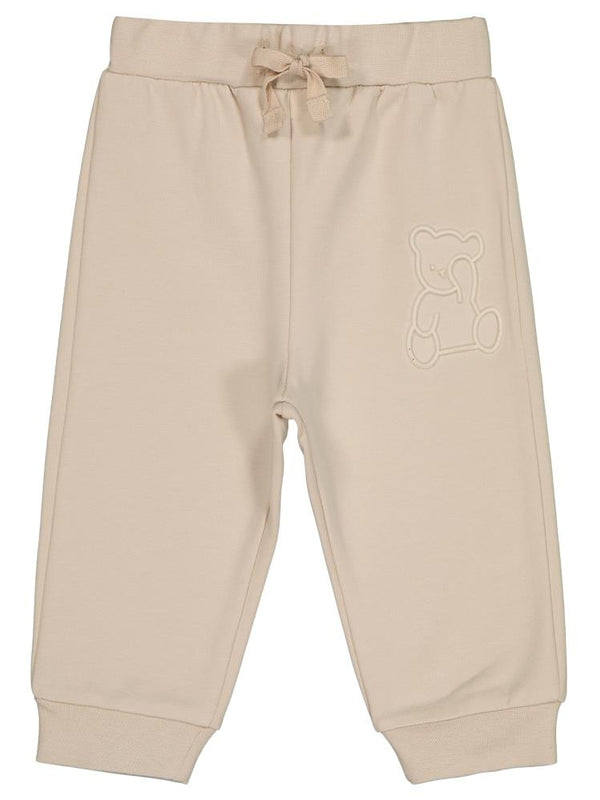 Civil Baby Teddy Baskılı 6-18 Ay Eşofman Altı - Bej