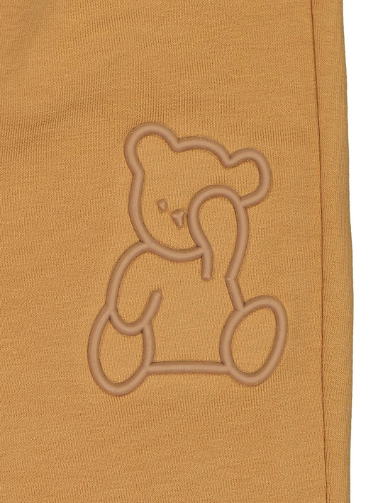 Civil Baby Erkek Bebek Teddy Baskılı 6-18 Ay Eşofman Altı - Hardal