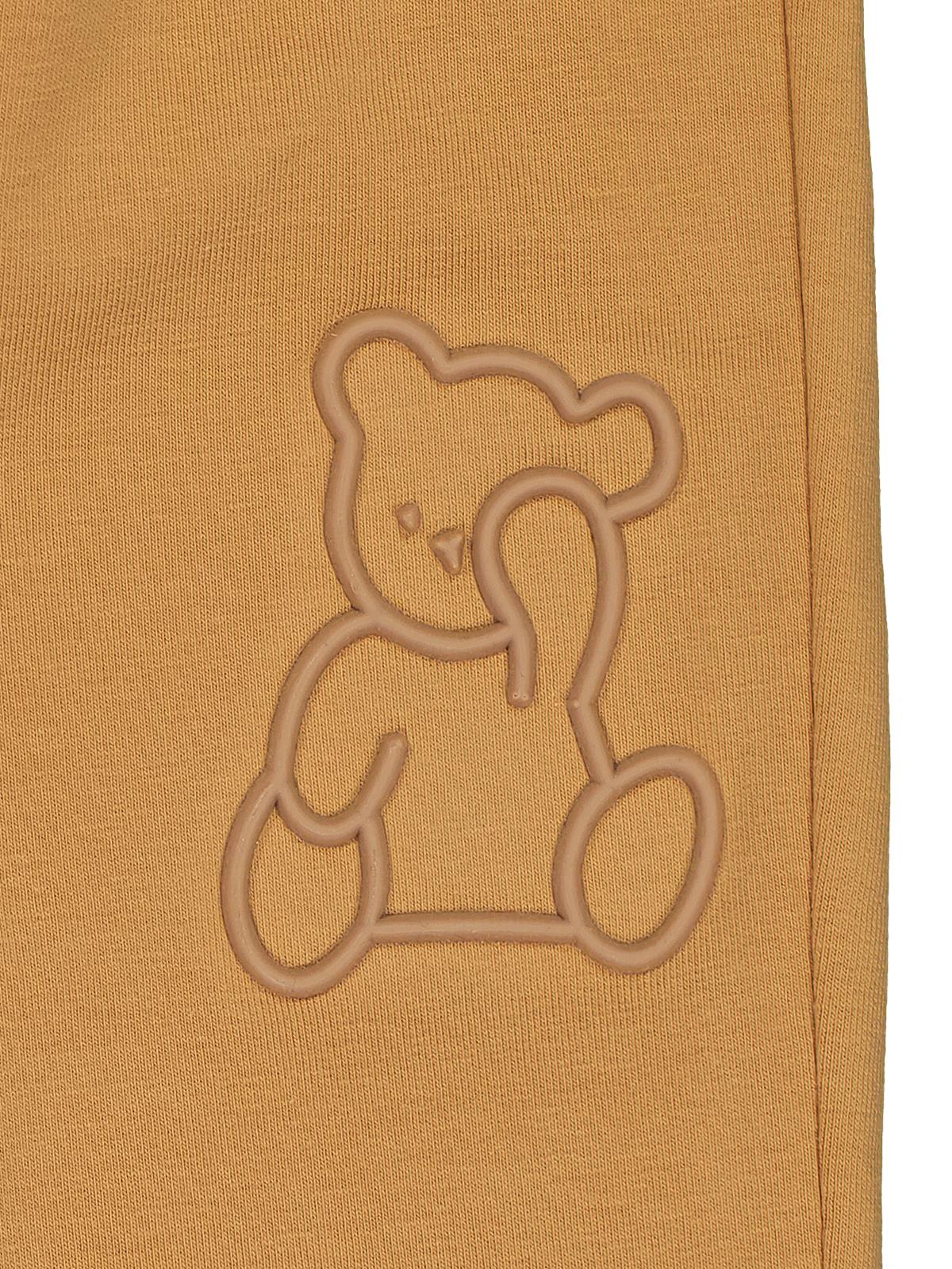 Civil Baby Erkek Bebek Teddy Baskılı 6-18 Ay Eşofman Altı - Hardal