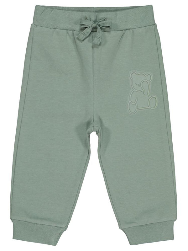 Civil Baby Teddy Baskılı 6-18 Ay Eşofman Altı - Yeşil