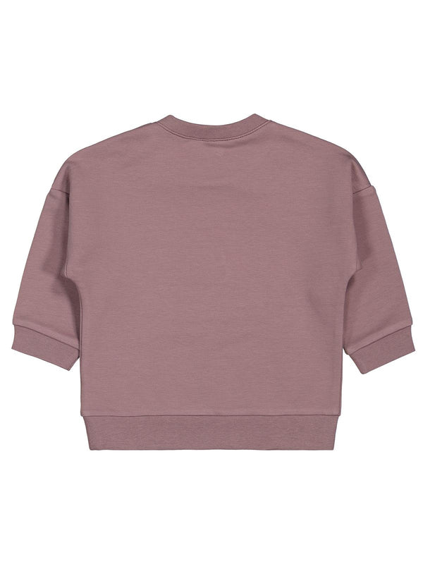 Civil Baby Teddy Baskılı 6-18 Ay Sweatshirt - Lila