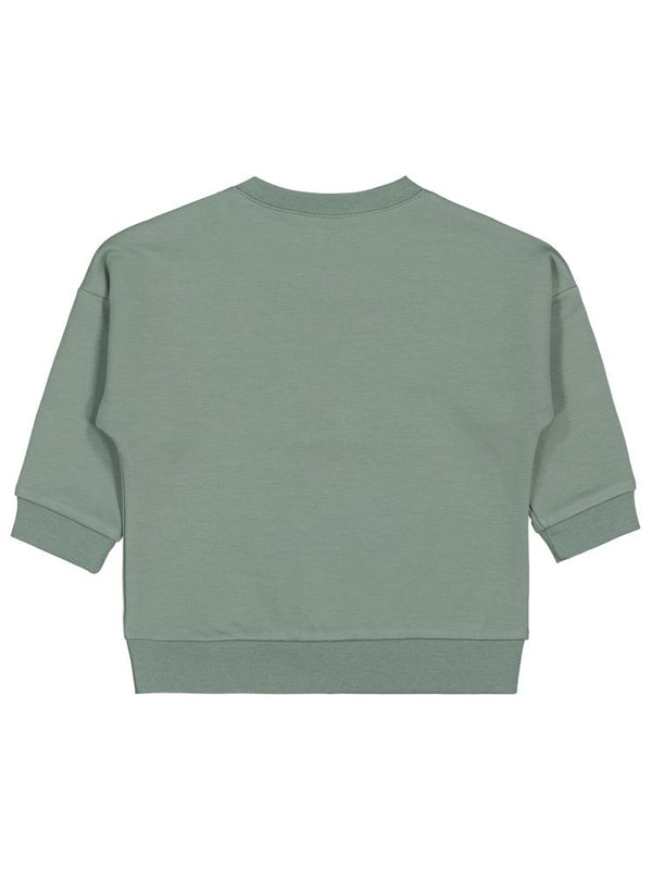 Civil Baby Teddy Baskılı 6-18 Ay Sweatshirt - Yeşil