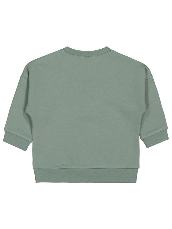 Civil Baby Teddy Baskılı 6-18 Ay Sweatshirt - Yeşil