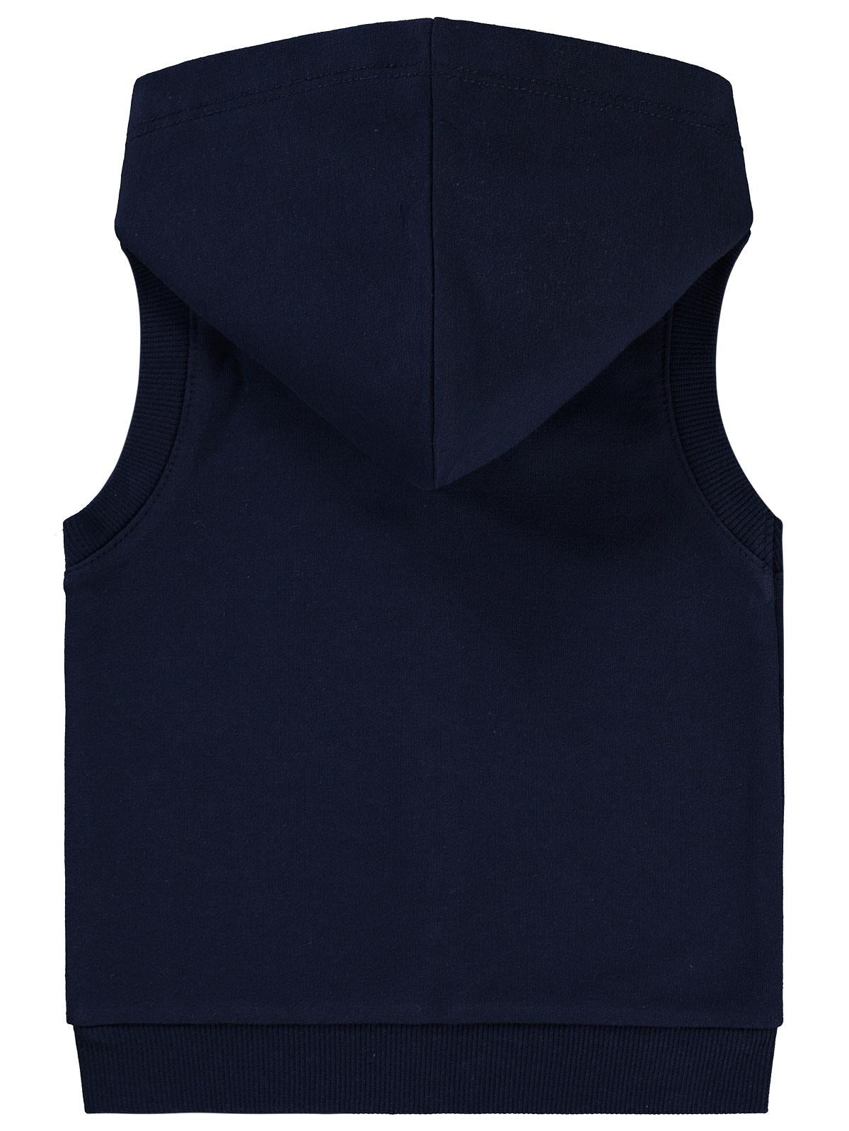Civil Baby Civil Basic Timeless Kapüşonlu 6-18 Ay Yelek - Kahverengi