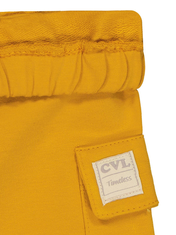 Civil Baby Civil Basic Timeless Kargo Cepli 6-18 Ay Eşofman Altı - Hardal