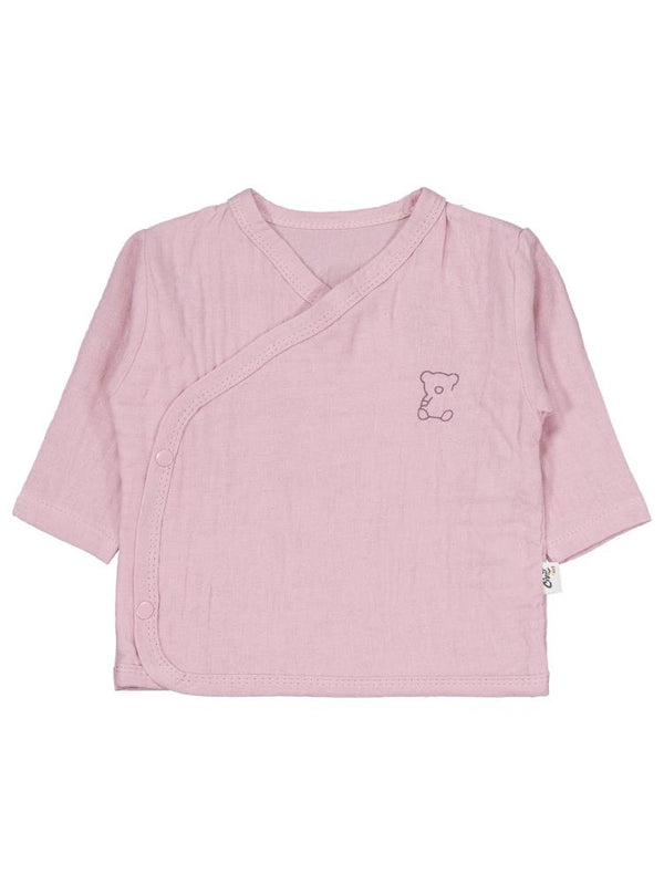 Civil Baby Ayıcık Baskılı Zıbın Takımları - Pembe