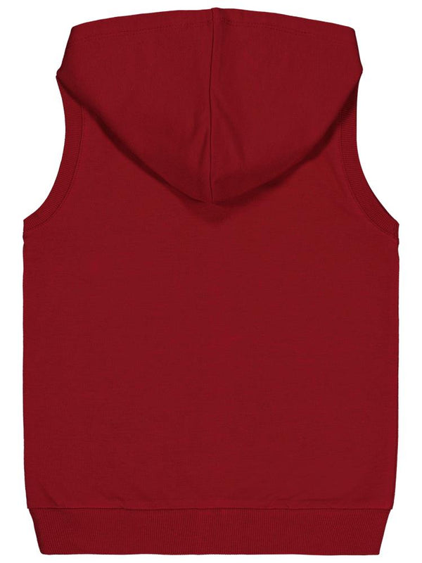 Civil Girls Basic 6-9 Yaş Yelek - Bordo