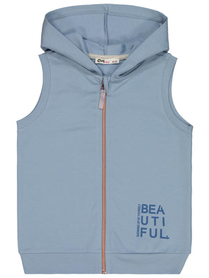 Civil Girls Basic 6-9 Yaş Yelek - Mavi