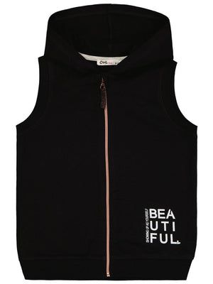 Civil Girls Basic 10-13 Yaş Yelek - Siyah