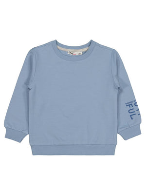 Civil Girls Basic 2-5 Yaş Sweatshirt - Mavi