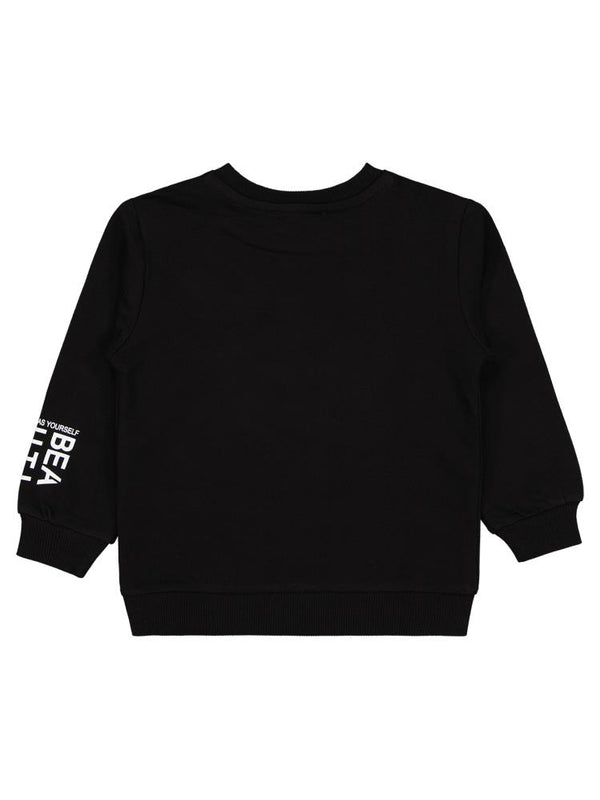 Civil Girls Basic 2-5 Yaş Sweatshirt - Siyah
