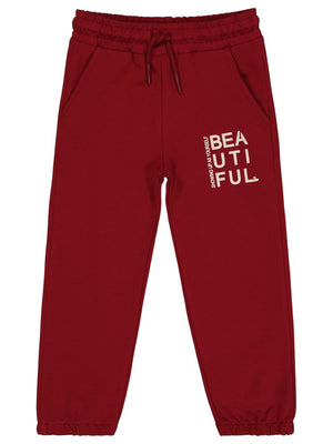 Civil Girls Basic 2-5 Yaş Eşofman Altı - Bordo