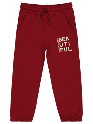 Civil Girls Basic 2-5 Yaş Eşofman Altı - Bordo