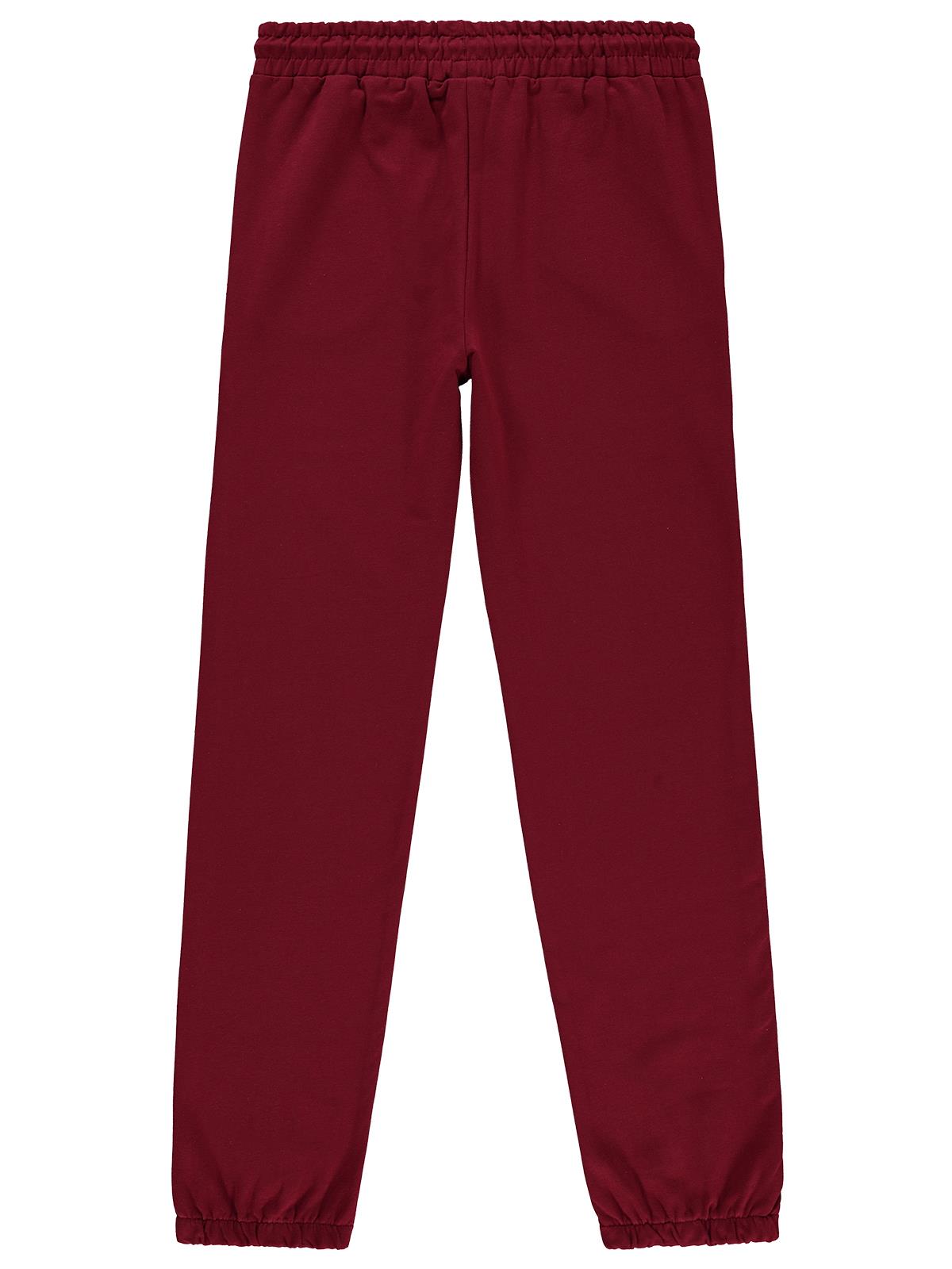 Civil Girls Basic 10-13 Yaş Eşofman Altı - Bordo