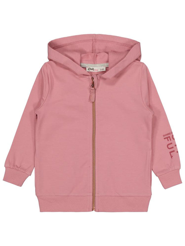 Civil Girls Basic 2-5 Yaş Hırka - Pembe