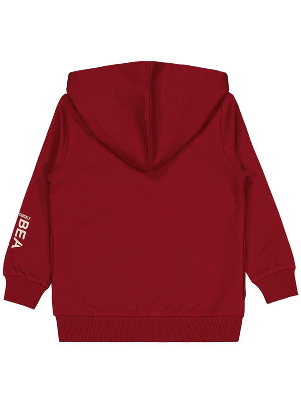 Civil Girls Basic 2-5 Yaş Hırka - Bordo