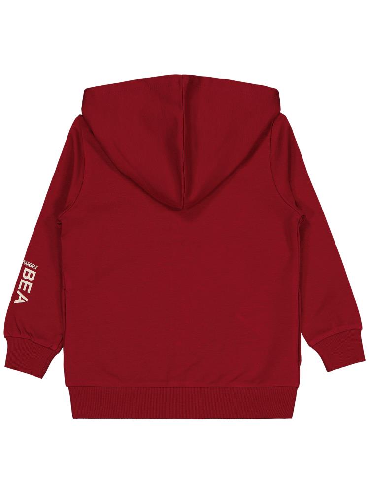 Civil Girls Basic 2-5 Yaş Hırka - Bordo