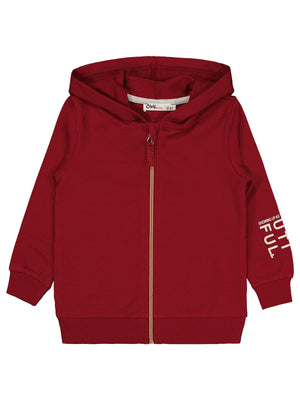 Civil Girls Basic 2-5 Yaş Hırka - Bordo