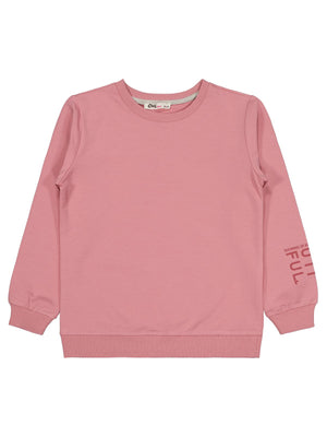 Civil Girls Basic 10-13 Yaş Sweatshirt - Pembe